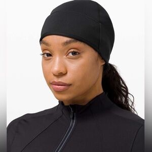 Lululemon run Black Athletic Beanie Hat